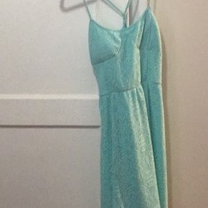 Cute mint green dress new large